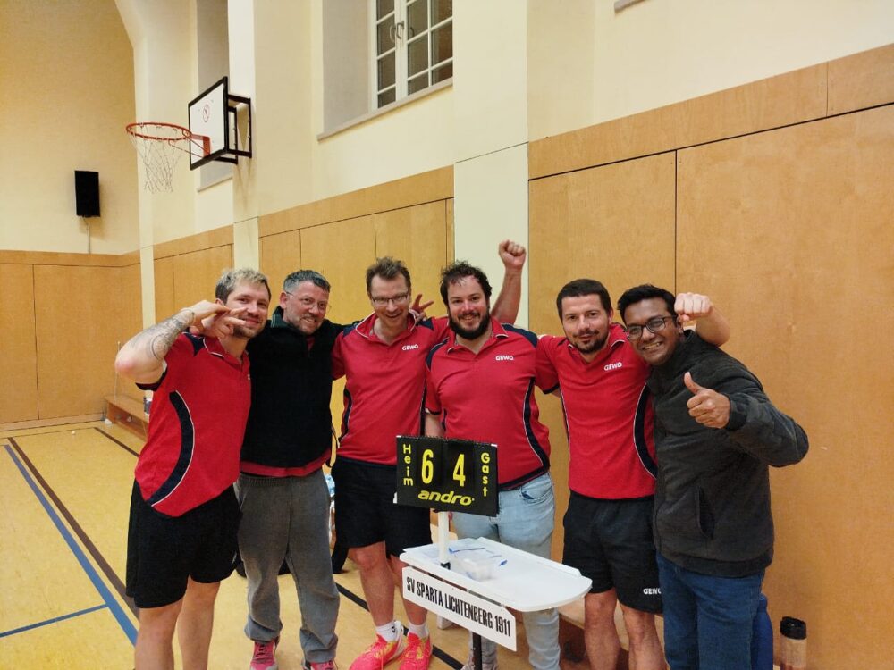 Sparta Team 1 Aufstieg 2025